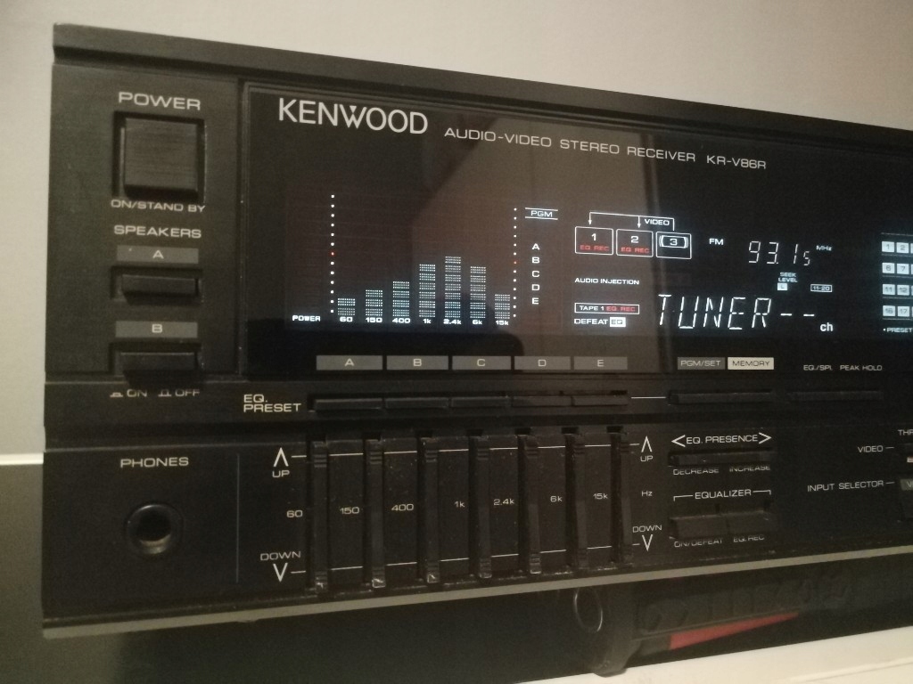 Kenwood KRV86R . Super Amplituner i Korektor 7921350249 oficjalne