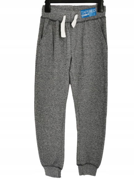 Spodnie joggery dres DRESOWE 140 szare CUBUS COMFY