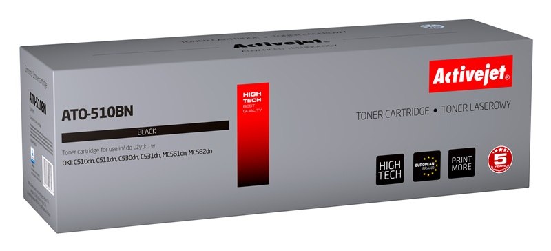 Toner Activejet ATO-510BN (zamiennik OKI 44469804;