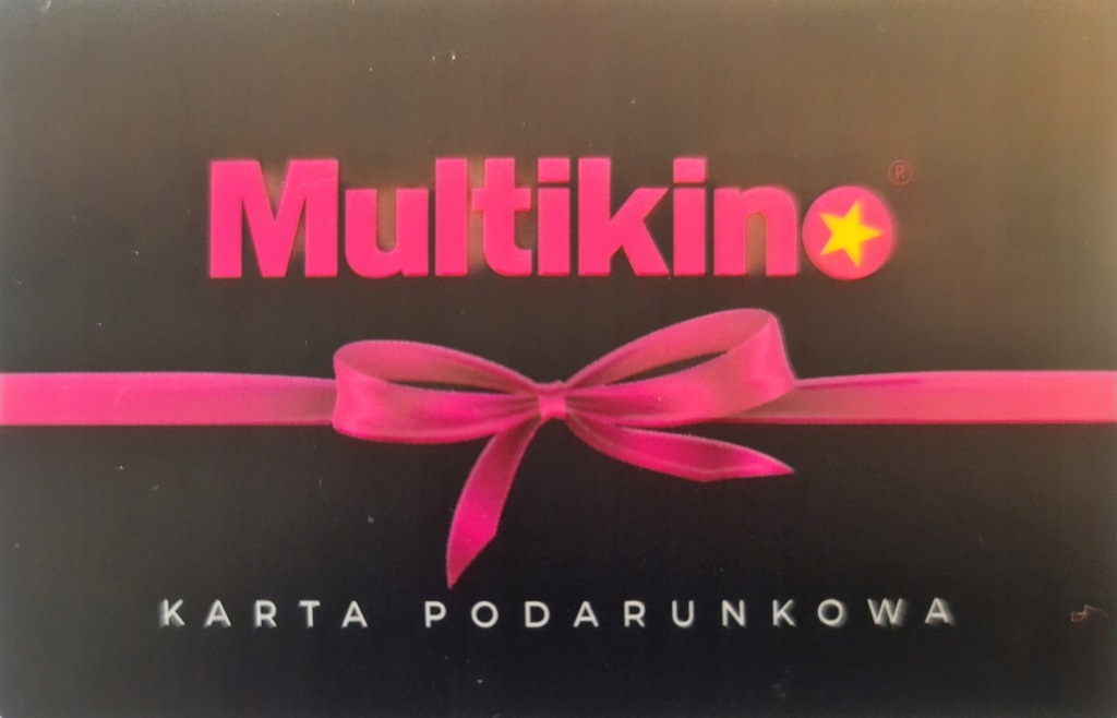 KARTA PODARUNKOWA MULTIKINO 50 ZŁ