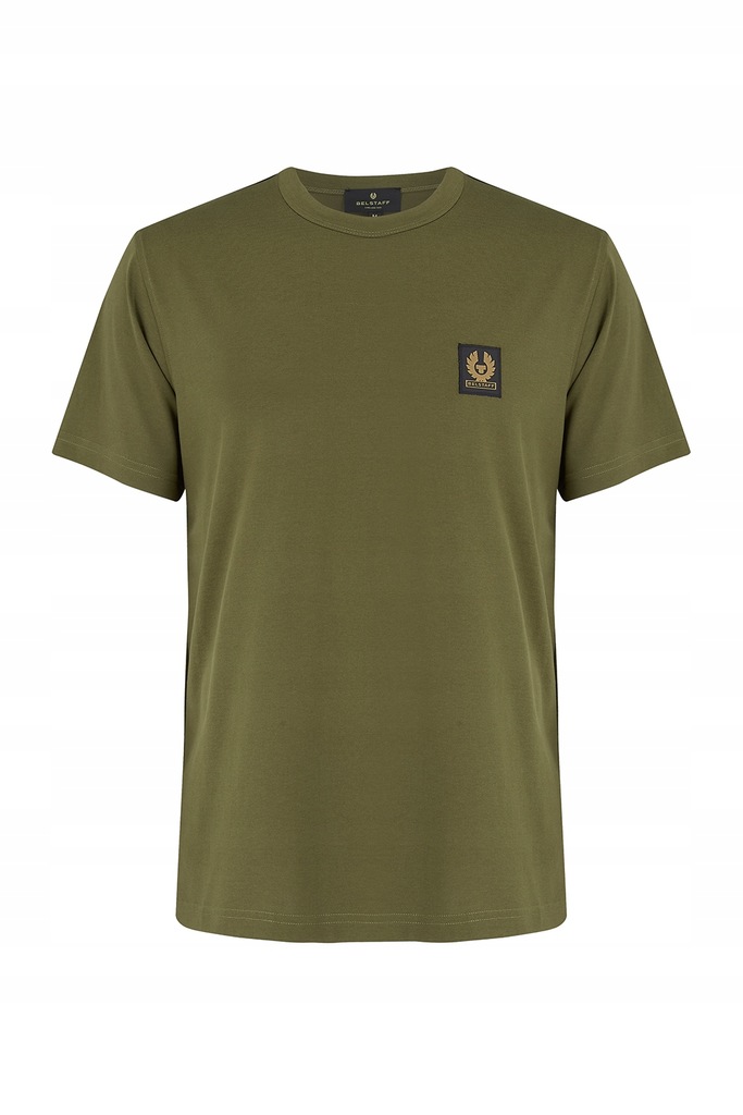 nowy męski t-shirt khaki BELSTAFF L 40 bawełna