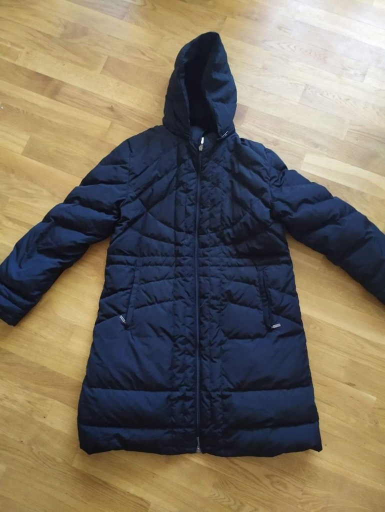 Płaszcz pikowany kurtka MONCLER 5 puchowy lekki 44