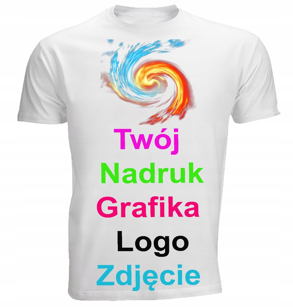 Koszulka Dla Dziecka z WŁASNYM NADRUKIEM 12/14 Lat