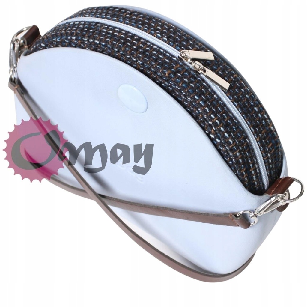 organizer OBAG MOON LIGHT plecionka błękit OMAY 12752394116