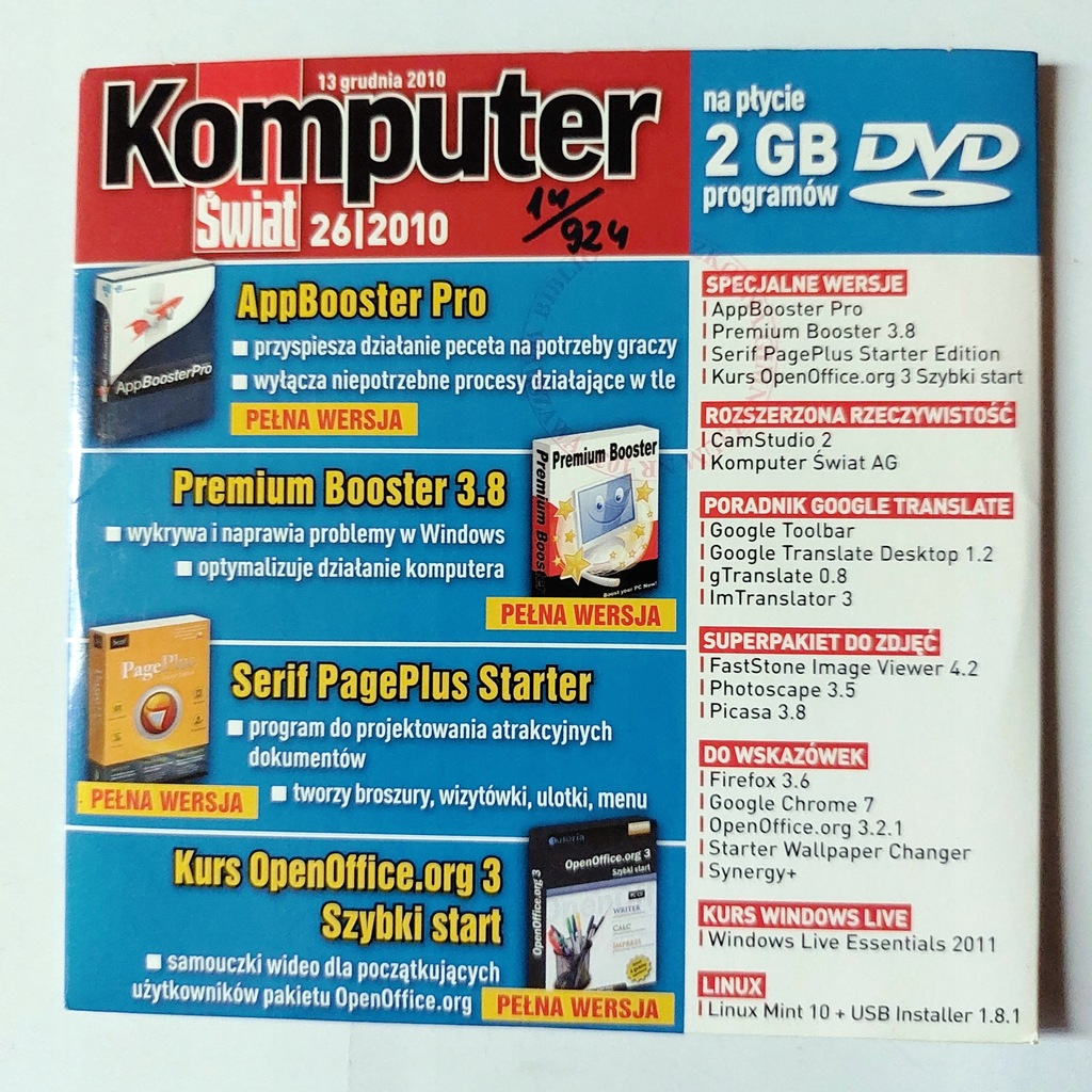 LINUX MINT 10 UBUNTU | LIVE CD | ISO | LINUX NA PC