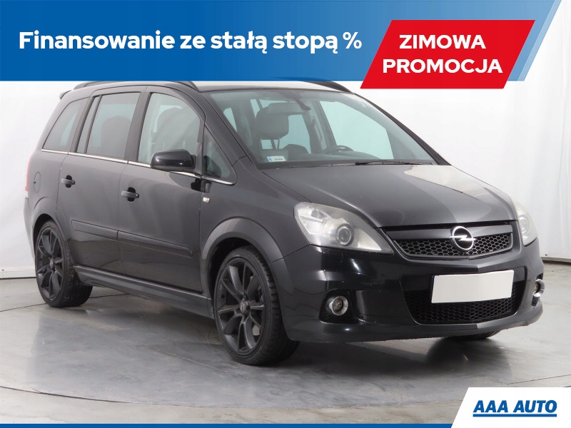 Opel Zafira 2.0 Turbo OPC , GAZ, 7 miejsc, Skóra