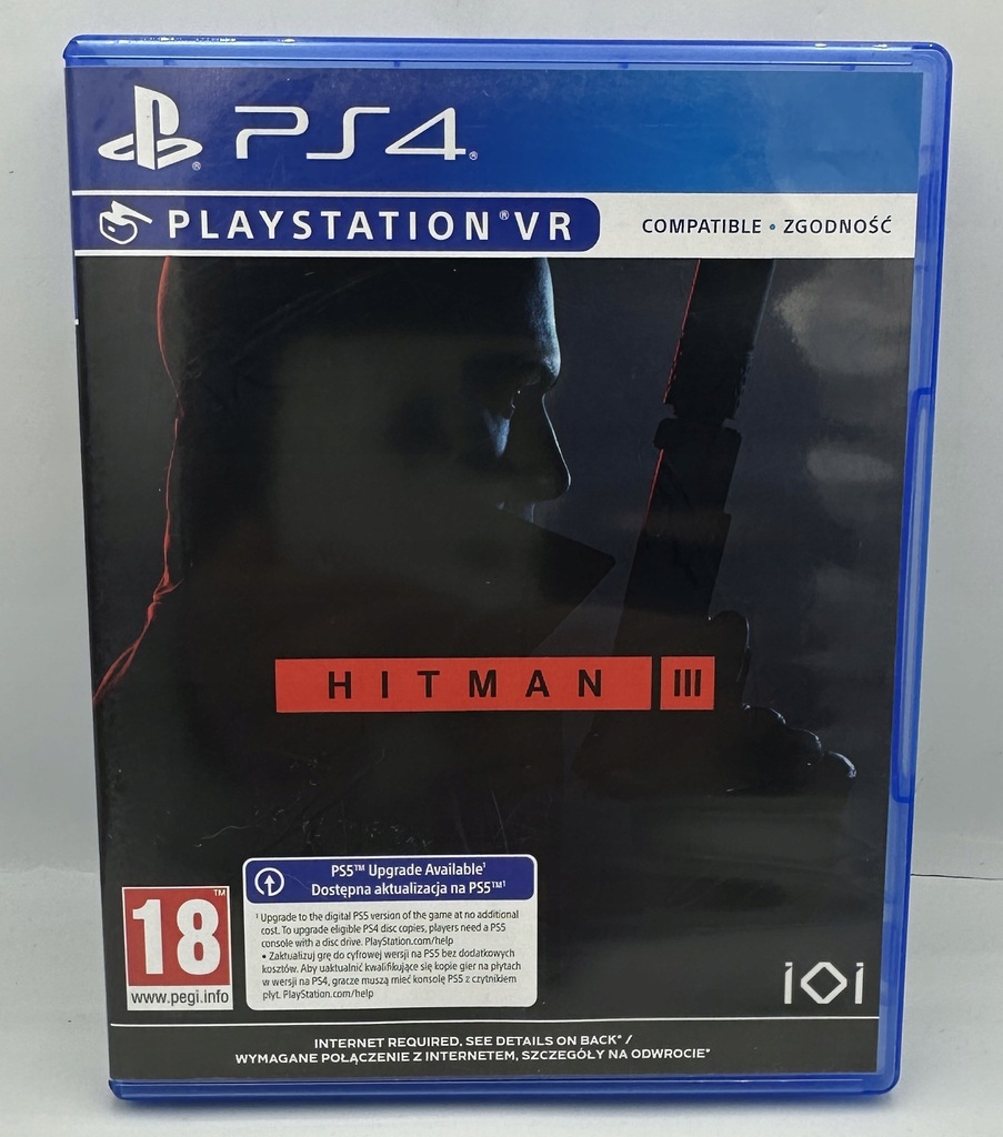 Gra Hitman 3 III PS4 PS5 PL Wydanie