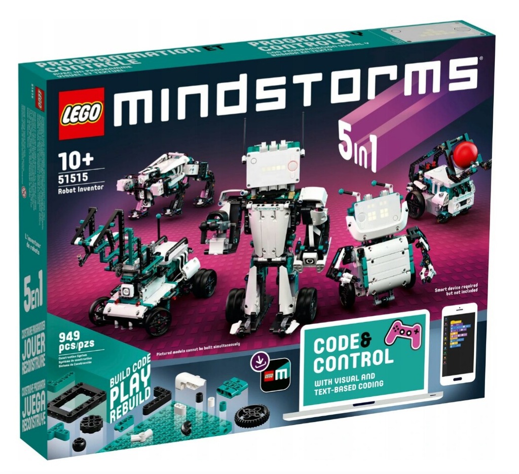 Lego 51515 Mindstorms sam nowy pusty karton opis!