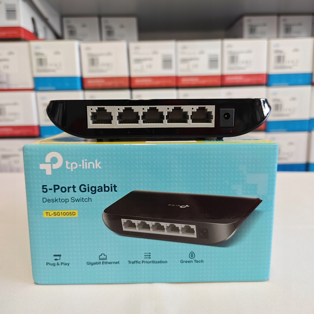 Switch TP-LINK TL-SG1005D, 5-PORTÓW