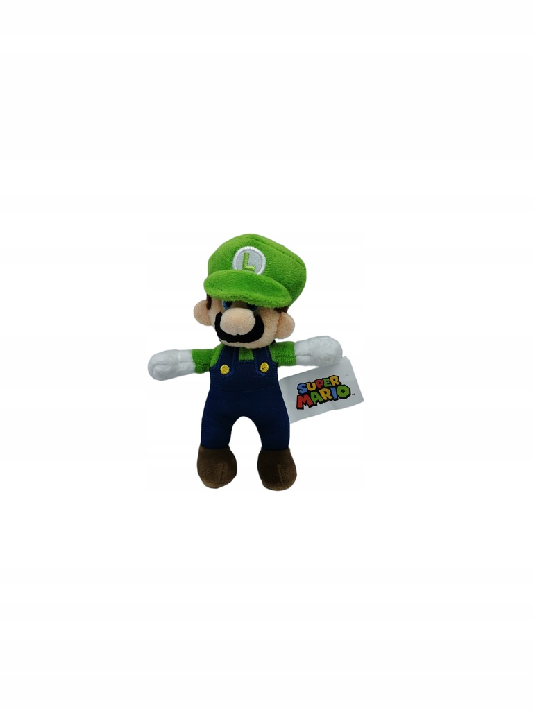 Super Mario Bros. - Maskotka Luigi - 15cm