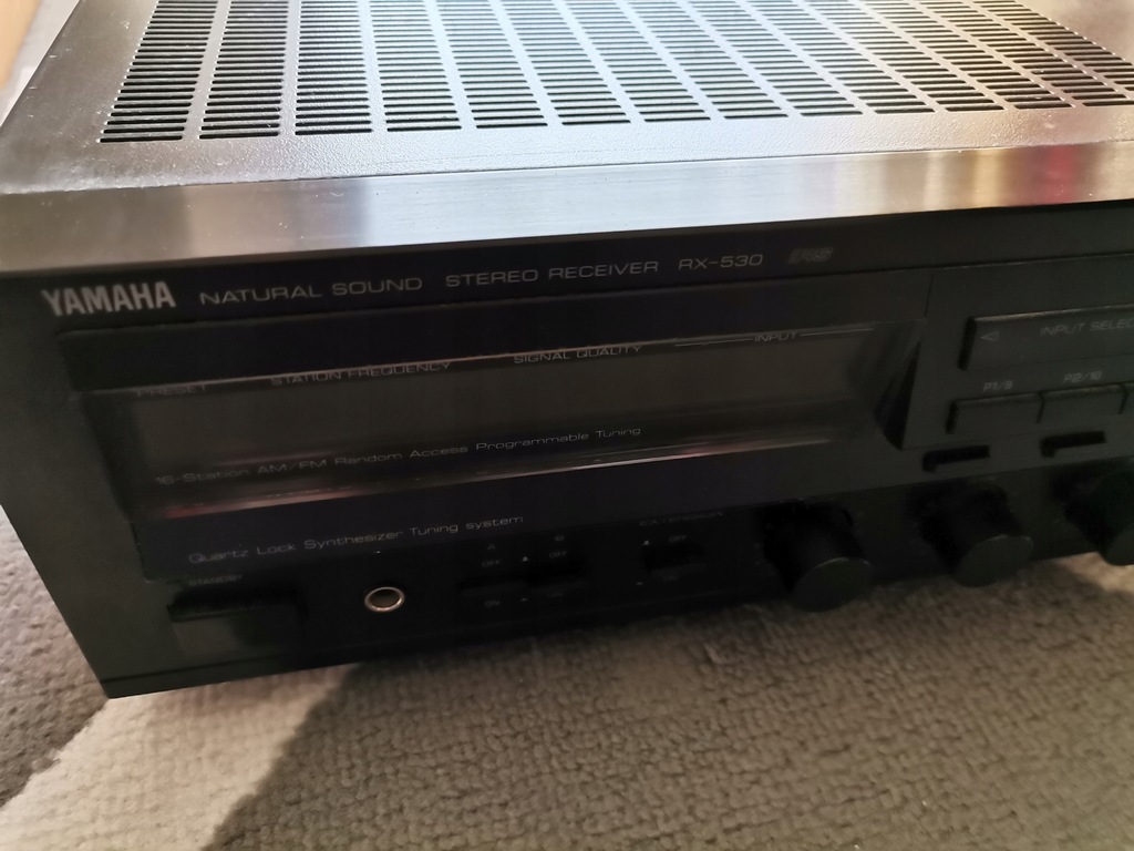 Купить Стереоресивер Yamaha RX-530 350 Вт, черный: отзывы, фото и ...