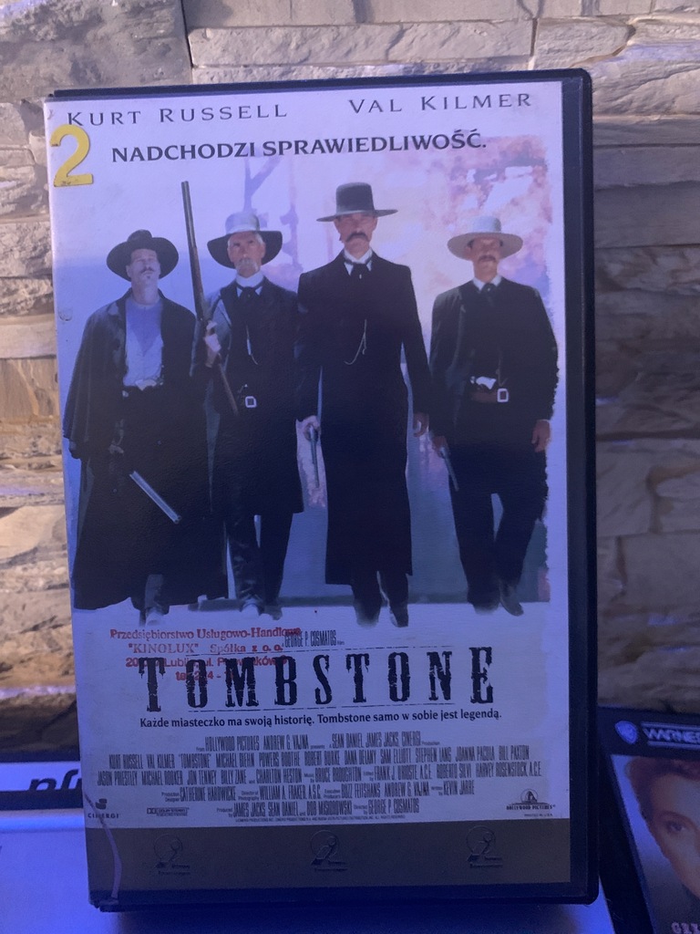 Tombstone VHS Kurt Russell