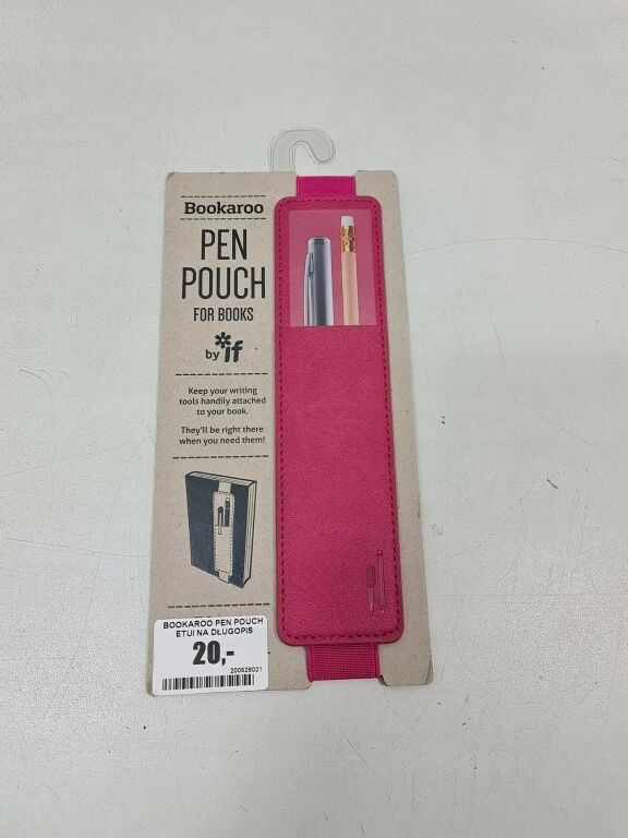 BOOKAROO PEN POUCH ETUI NA DŁUGOPIS RÓŻOWY