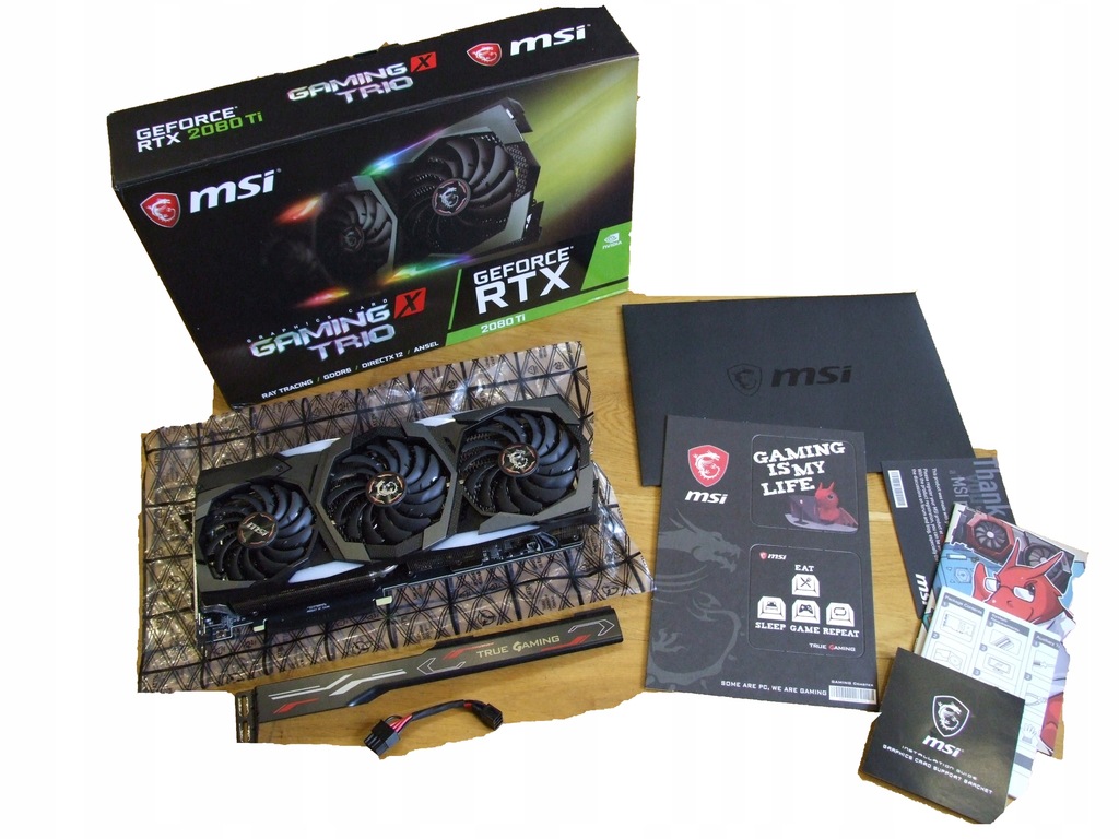 MSI RTX 2080 Ti GAMING X TRIO 11G @ BOX @MOCNA #50