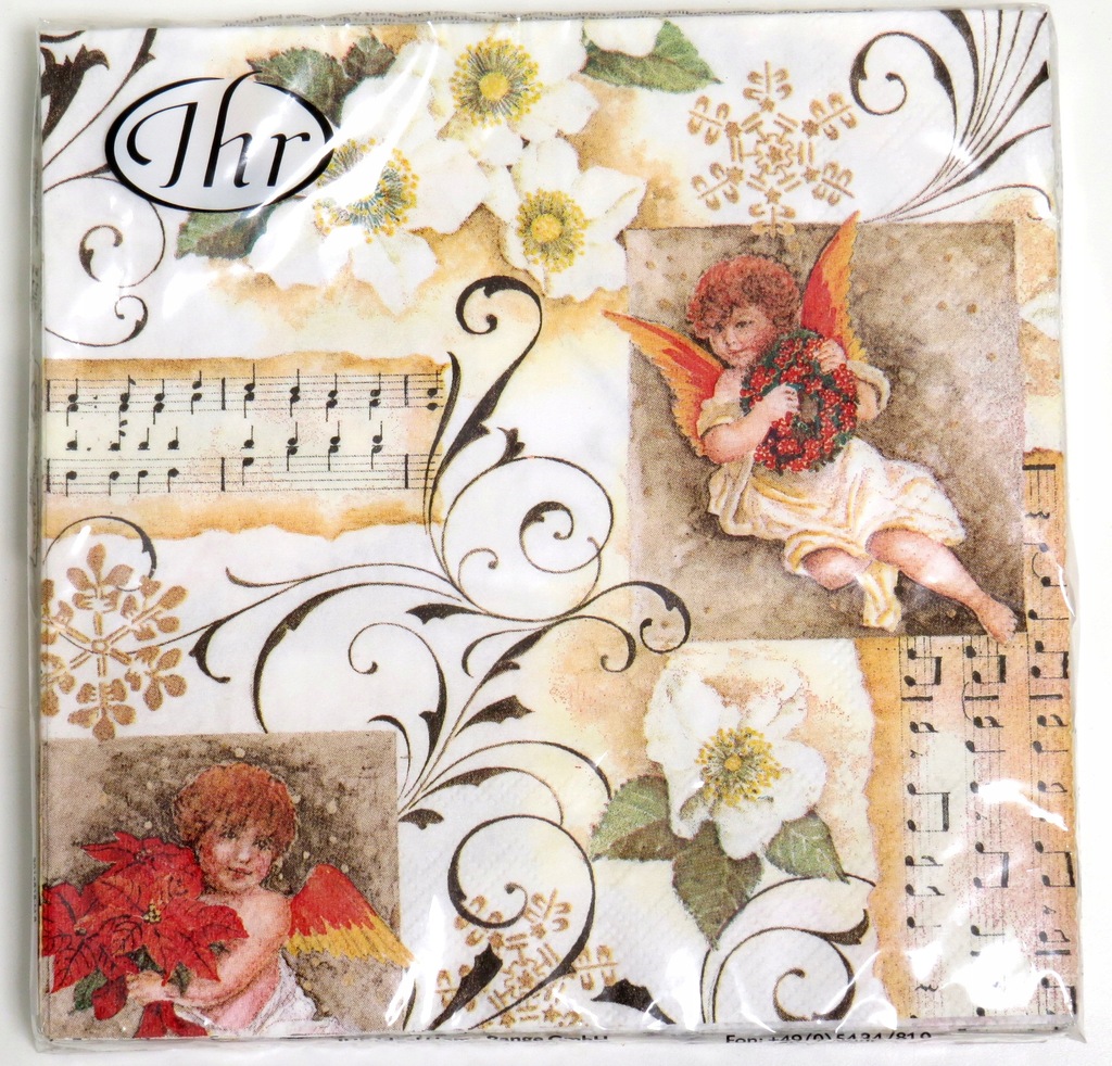 SERWETKI decoupage 20szt ANGELIC CHORUS Ihr