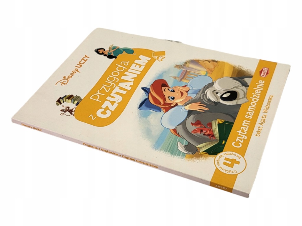 DISNEY UCZY PRZYGODA Z CZYTANIEM 4 CZYTAM SAMODZIELNIE