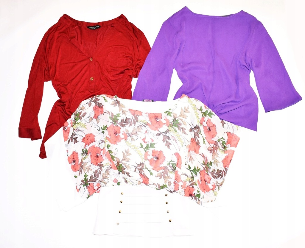 5478-39 .DOROTHY PERKINS... a#f ZESTAW BLUZKI r.38