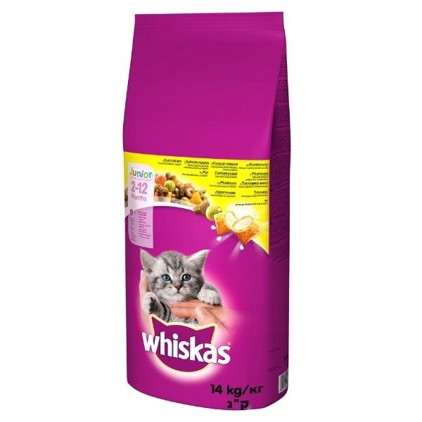 Whiskas Junior z kurczakiem 14 kg 12632897923 oficjalne archiwum