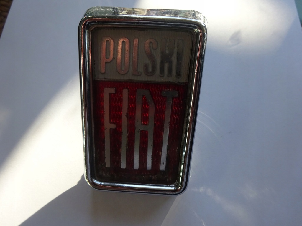 Emblemat Polski Fiat 126p I seria maluch