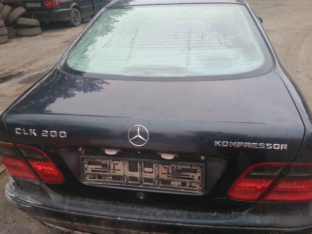 Klapa Mercedes CLK 200 Kod lakieru 189 7148073748