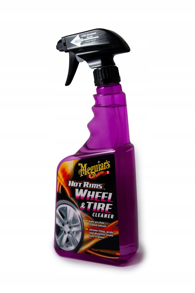 Meguiars HOT RIMS CLEANER DO MYCIA KÓŁ FELG OPON