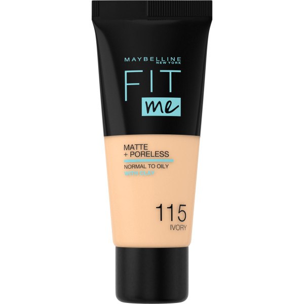 Maybelline Fit Me Matte Poreless Foundation matujący podkład do twarzy 115