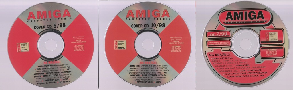 Amiga CD ACS zestaw5