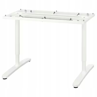 PODSTAWA BLATU BIURKA BIAŁA 120x80 IKEA BEKANT