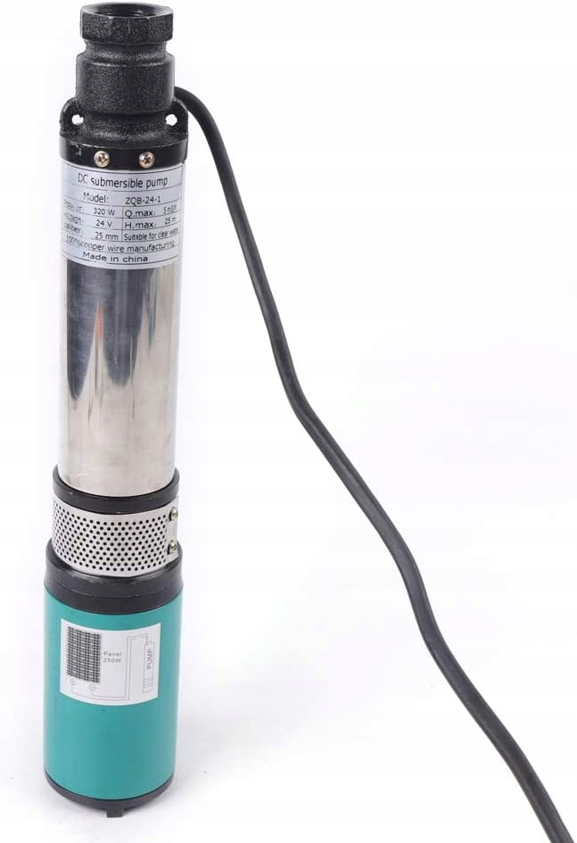 Solarna pompa wodna DC 24V 320W