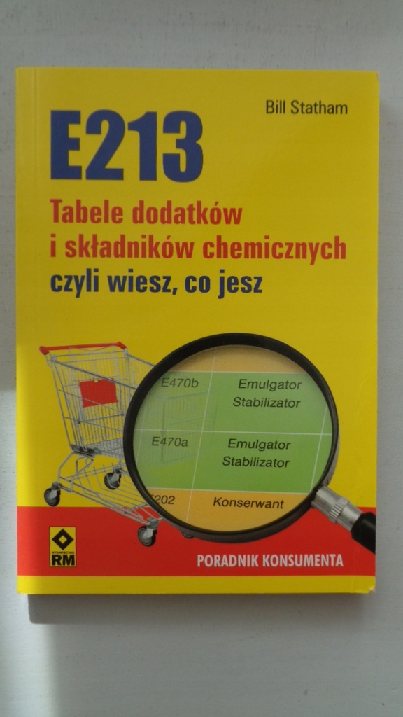 E213 Tabele dodatków i składników chemicznych