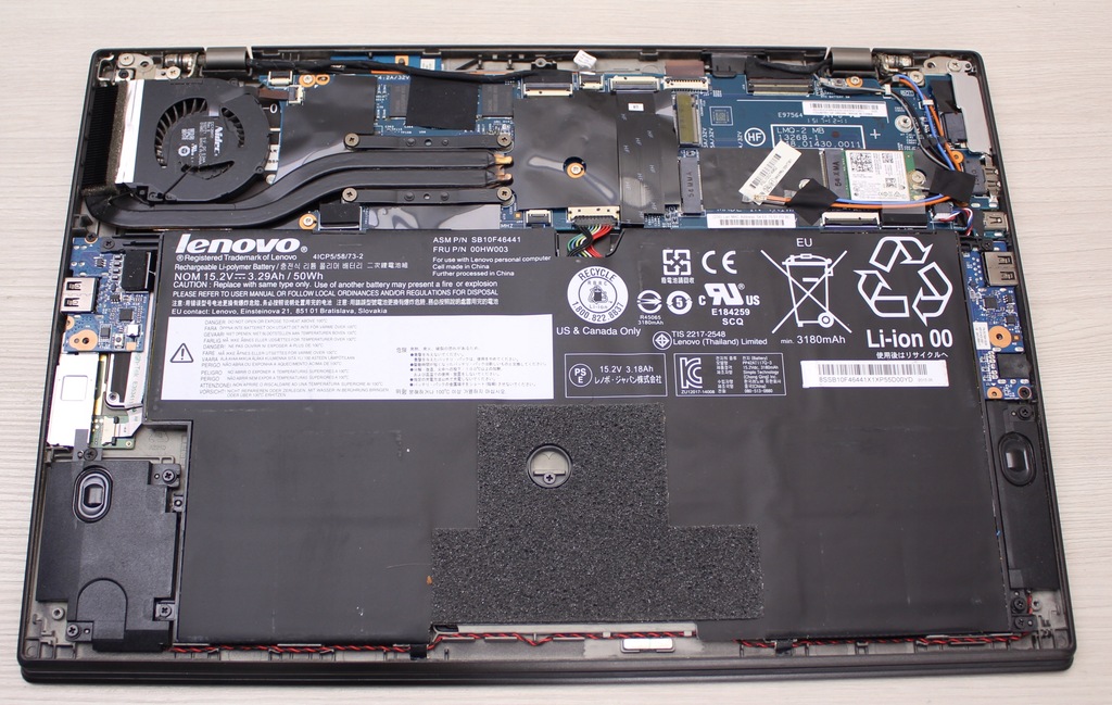 Płyta główna Lenovo ThinkPad X1 Carbon Gen3 i7-5600 8GB RAM Sprawna