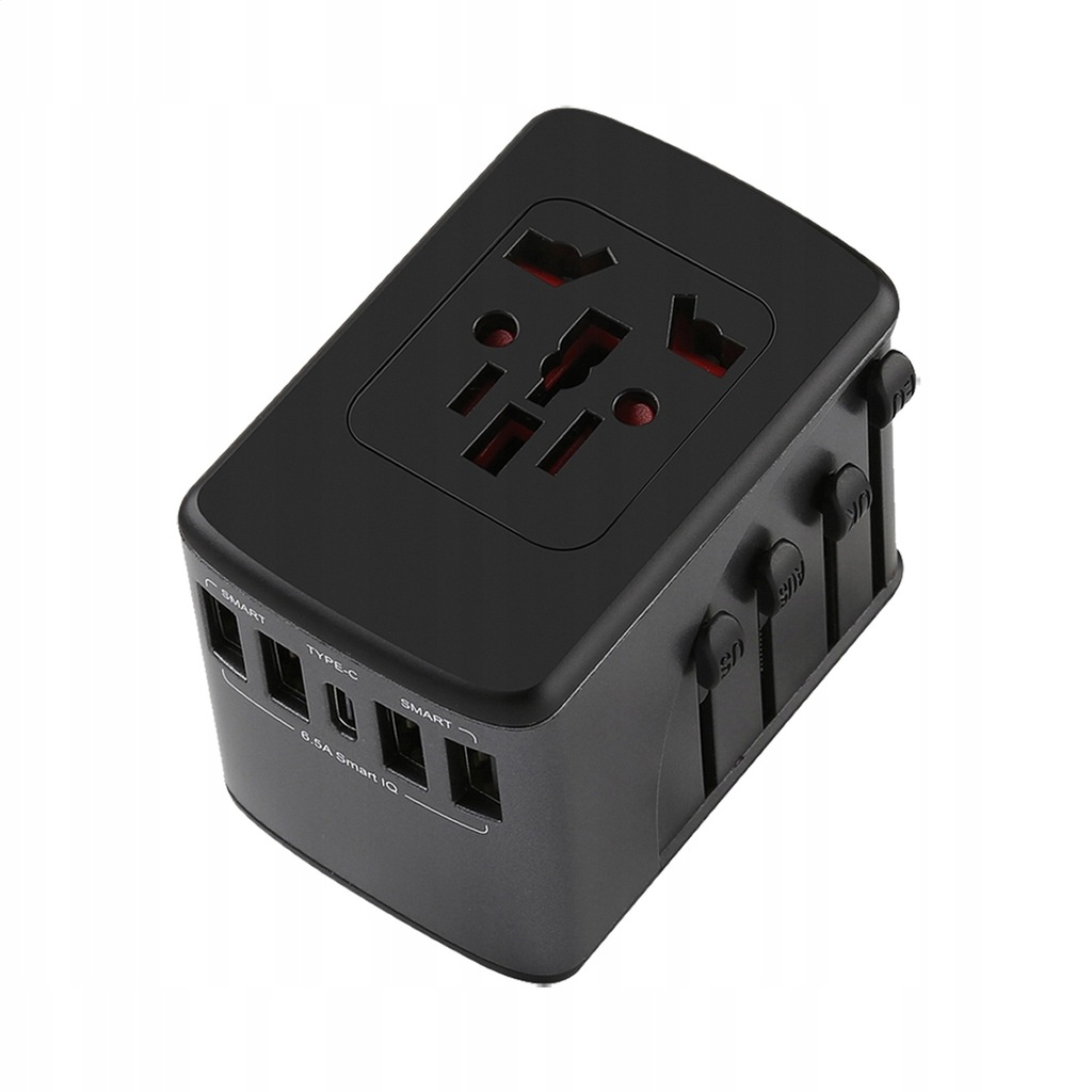 Adapter podróżny do gniazdka 6 IN 1 3A USB 10223452540 oficjalne