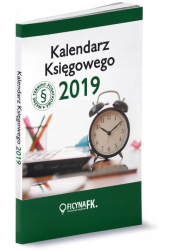 Kalendarz księgowego 2019 - Rafał Kucińsk