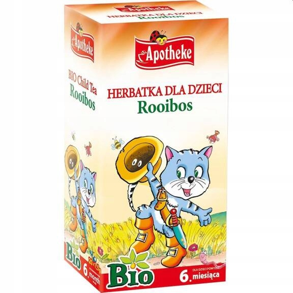 herbatka dla dzieci ROOIBOS bio 20x1,5g APOTHEKE