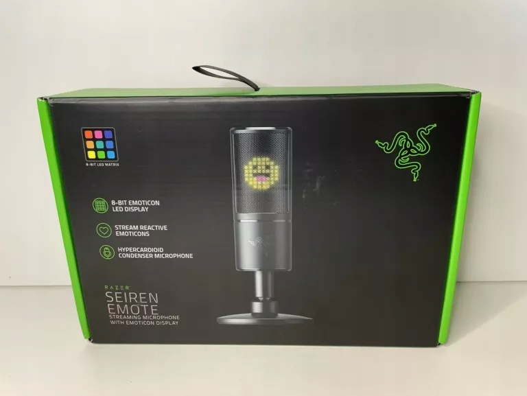 MIKROFON RAZER SEIREN EMOTE 8-BITOWYCH EMOTIKON
