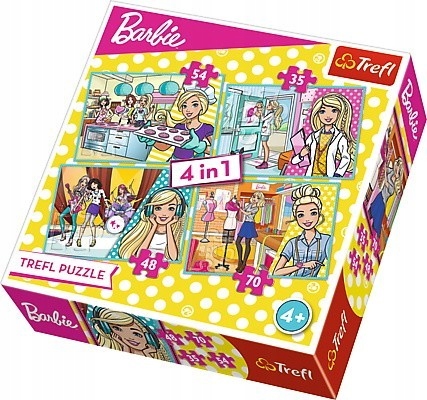 Puzzle 4w1 Barbie, Kariera