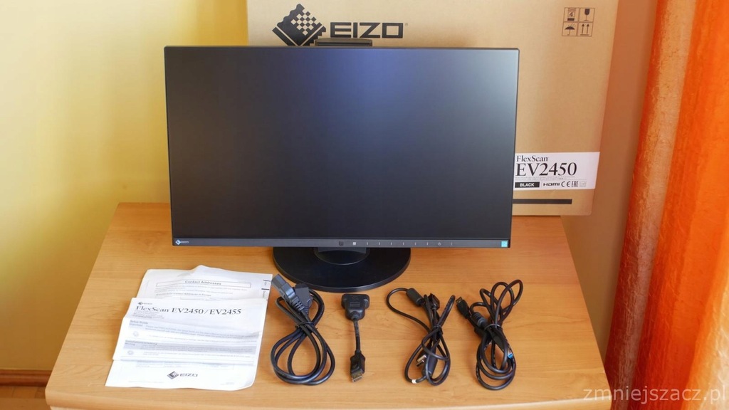 Monitor Eizo FlexScan EV2450-BK gwarancja