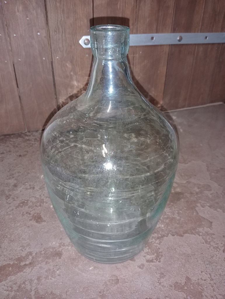 Gąsior Balon Szklany pojemnik 6,5l PRL