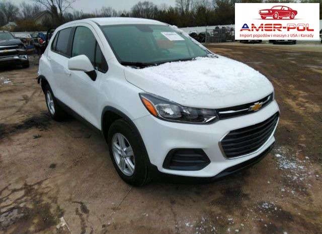 Chevrolet Trax 2022, 1.4L, 4x4, LS, od ubezpie...