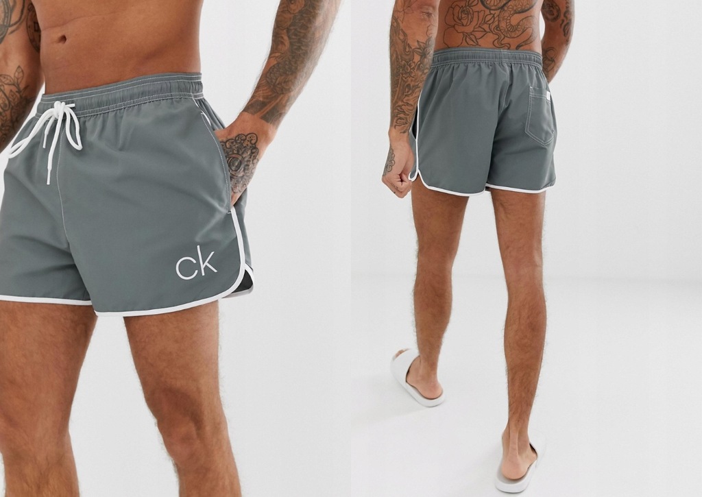 CALVIN KLEIN KLASYCZNE KĄPIELÓWKI TYPU SZORTY M