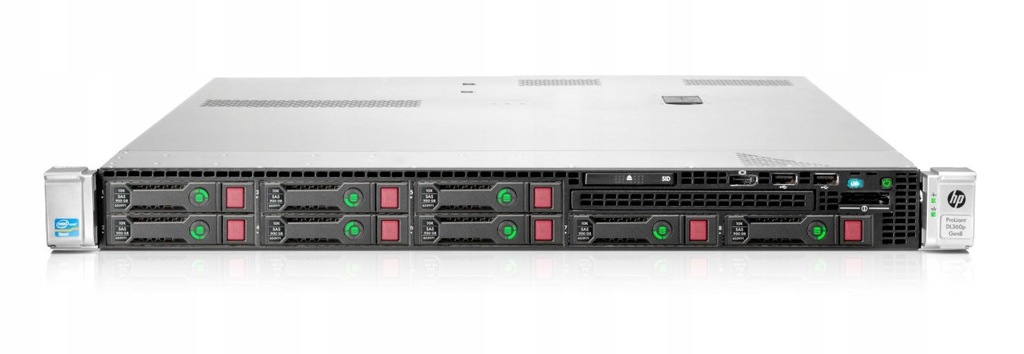 HP DL360P G8 2X10C E5-2670V2 2.5G 256GB 8x900GB SZ