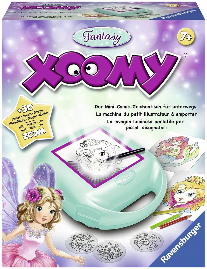PROJEKTOR dla dzieci Ravensburger XOOMY FANTASY