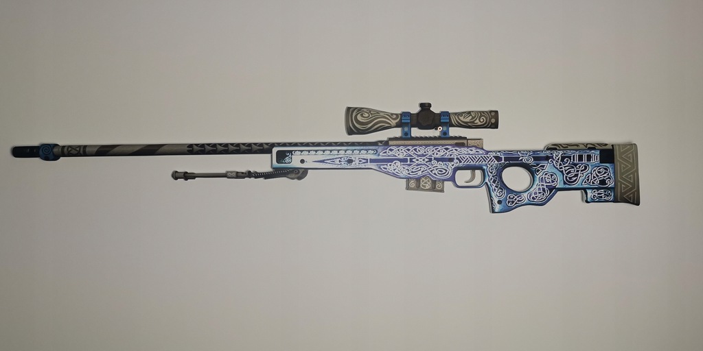 CS:GOCustoms - AWP|Gungnir LED Skin do zawieszenia