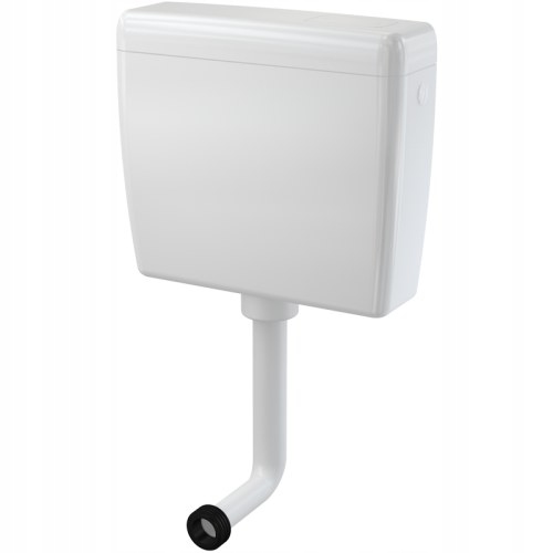 Zbiornik WC Alca Uni Start / Stop zawór napełniający 1/2" i spustowy