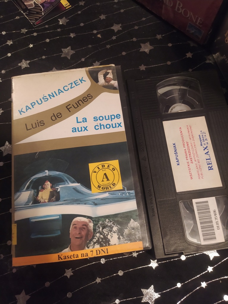 KAPUŚNIACZEK / Relax Video Kaseta vhs