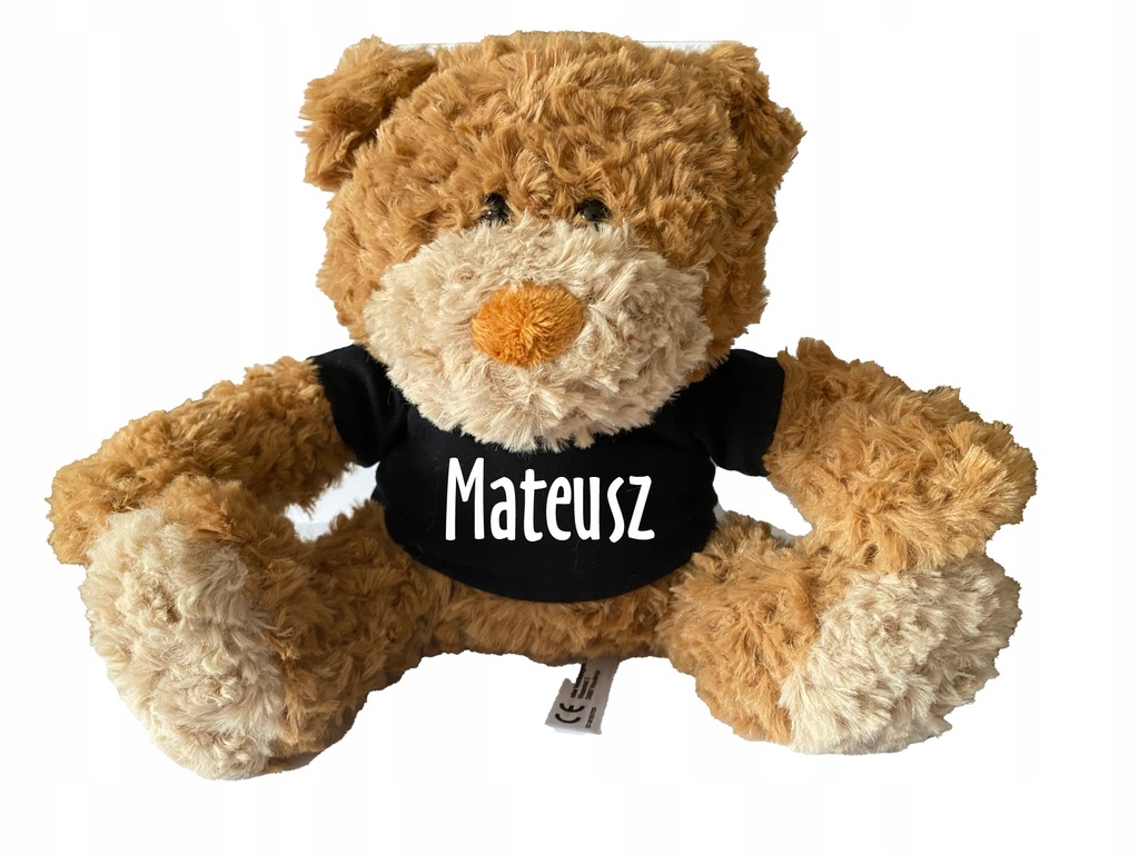 Maskotka MIŚ z imieniem imię sympatii niej niego dziecko