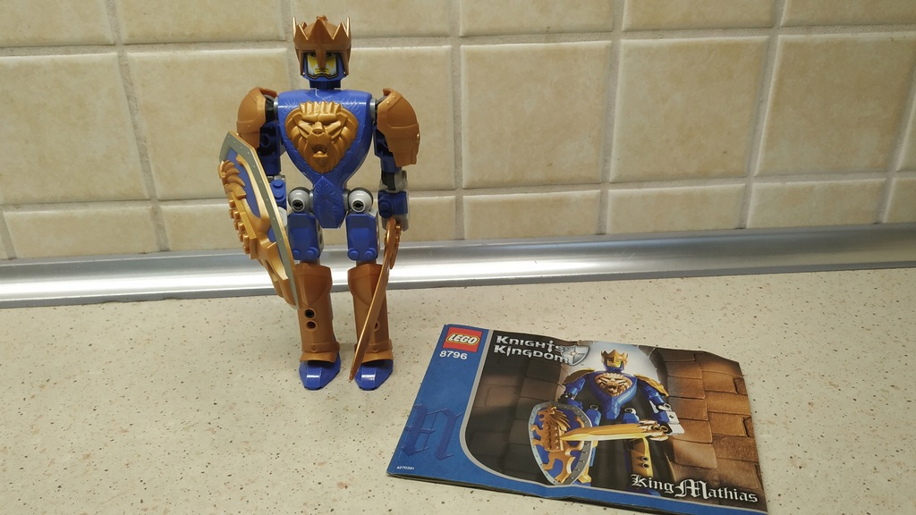 Lego Knights Kingdom 8796 King Mathias
