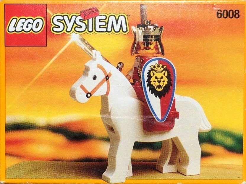 LEGO 6008 Royal King [Castle: Royal Knights] | zamek król koń