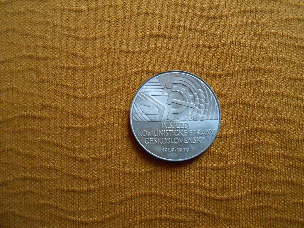 50 KORON CZECHOSLOWACJA 1979 ROK SREBRO ORGINAL