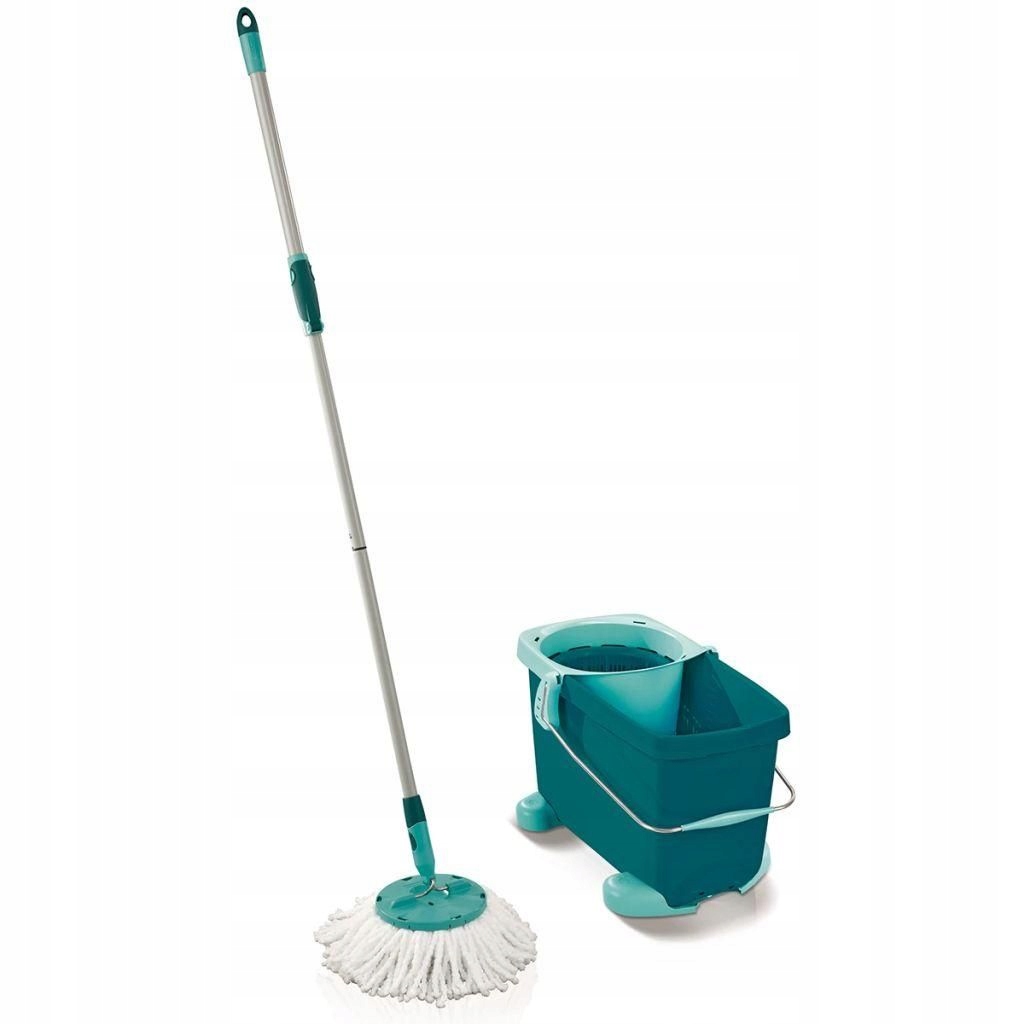 Leifheit Mop obrotowy z wiadrem Clean Twist, zielo